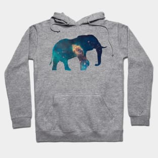 Elephant Ilustration Hoodie